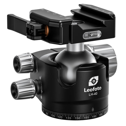 55mm Low Profile Ball Head | Lever-Release Hybrid Clamp | Arca + Picatinny