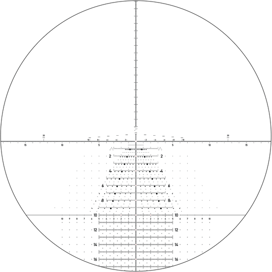 Nightforce ATACR 5-25x56 F1 ZS .1mrad Illum PTL TREMOR3™ C574